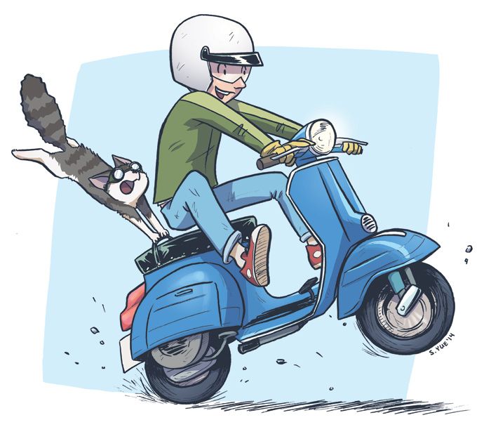 Detail Gambar Karikatur Vespa Nomer 2