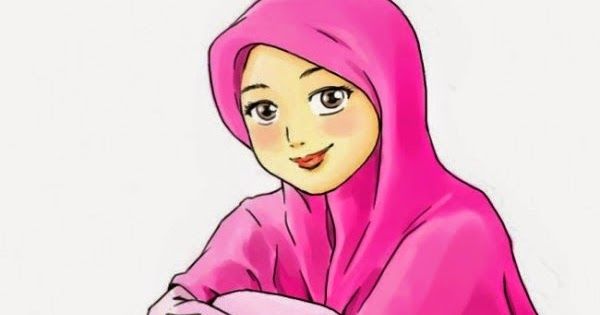 Detail Gambar Karikatur Wanita Berjilbab Nomer 27