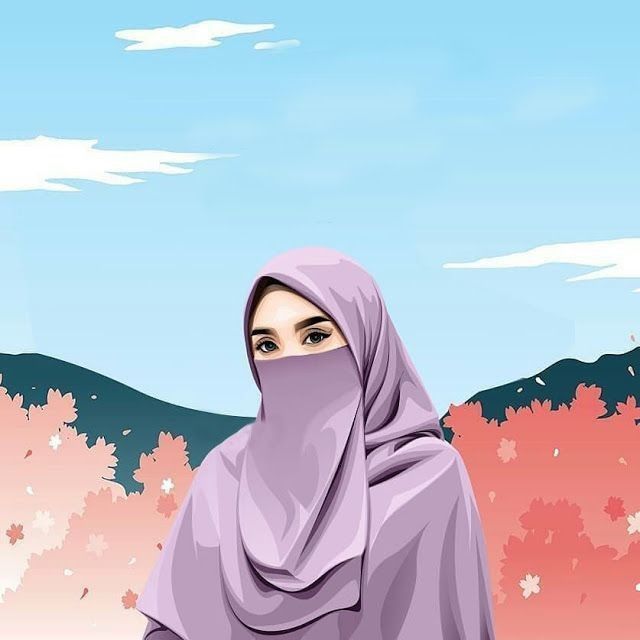 Detail Gambar Karikatur Wanita Berjilbab Nomer 47