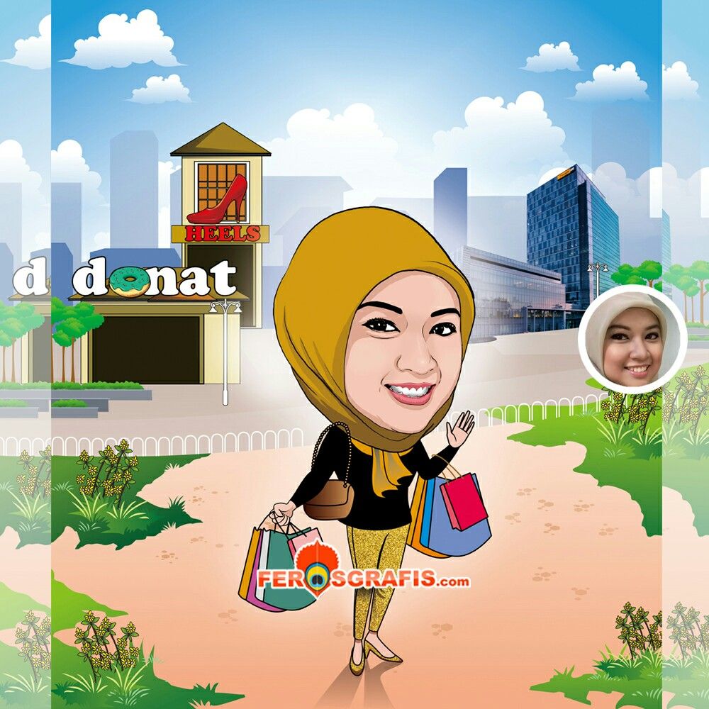 Detail Gambar Karikatur Wanita Karir Nomer 11