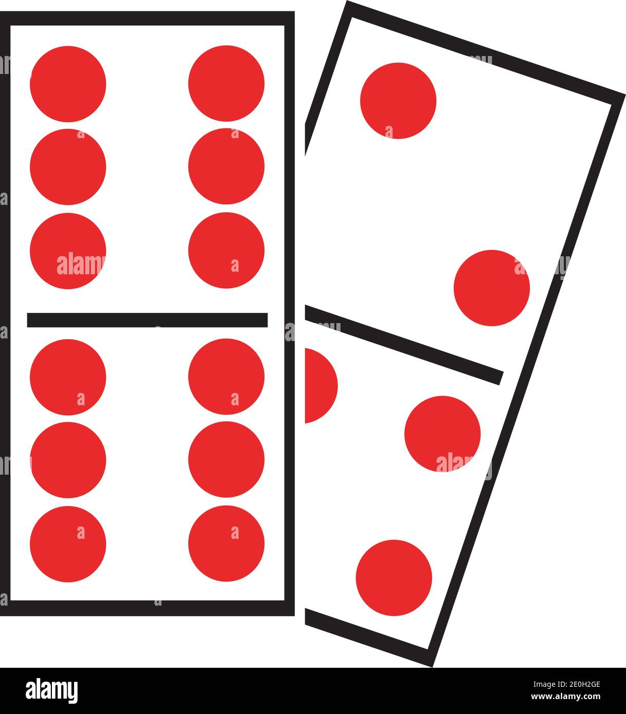 Detail Gambar Kartu Domino Balak 6 Nomer 17