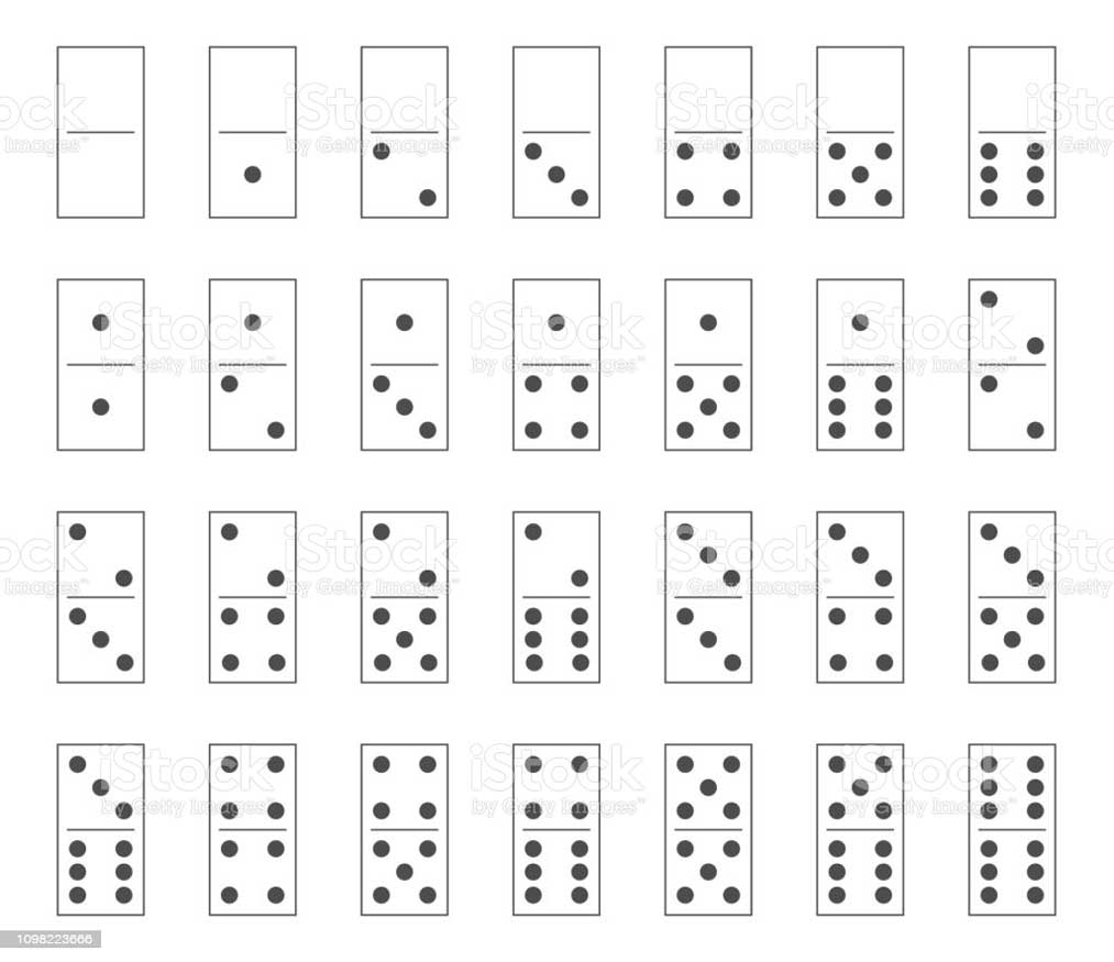 Detail Gambar Kartu Domino Lengkap Nomer 5