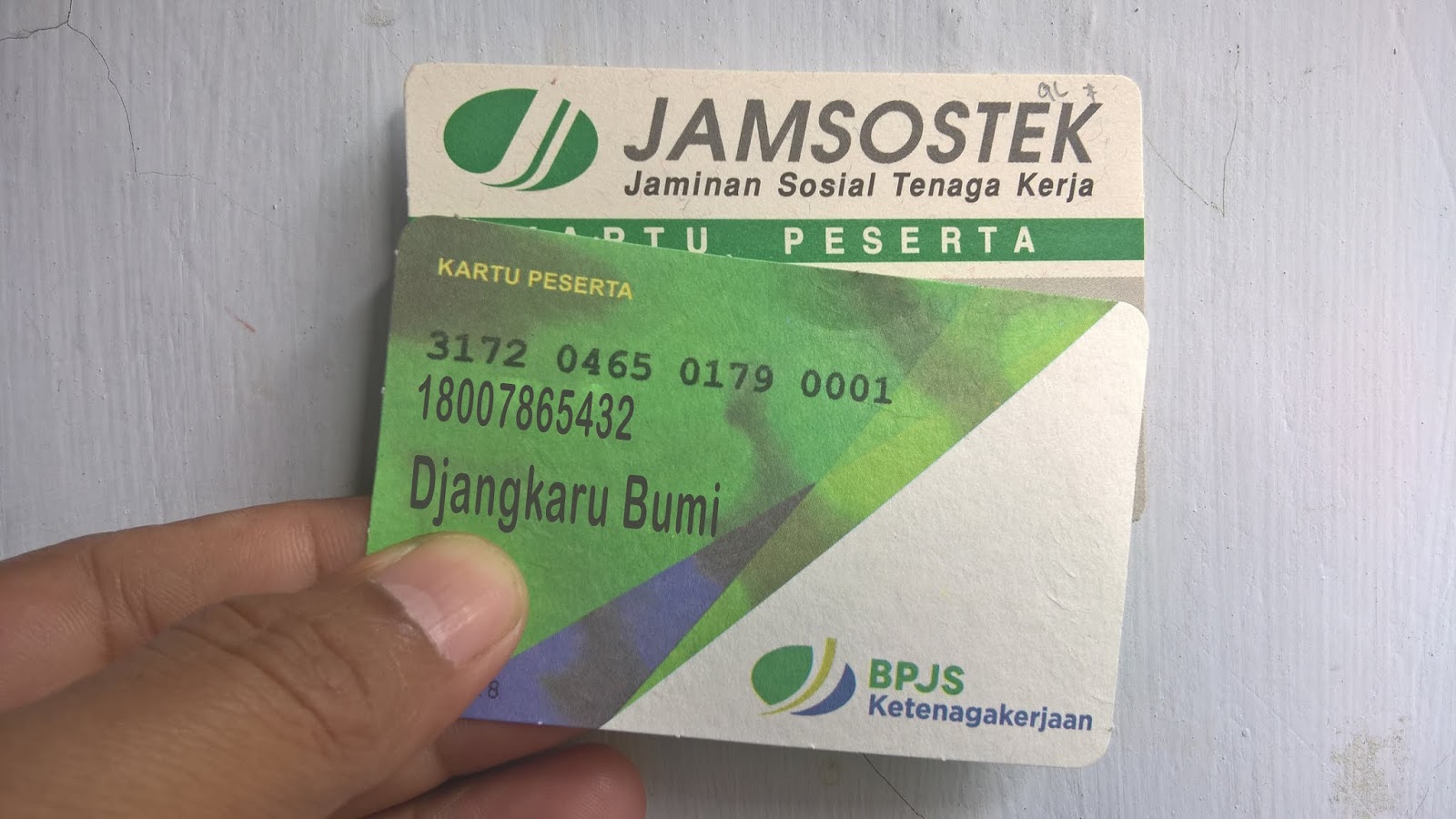 Detail Gambar Kartu Jamsostek Nomer 11