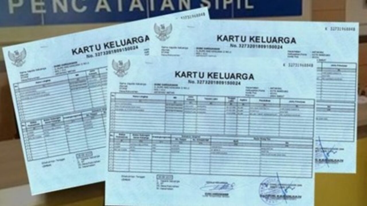 Detail Gambar Kartu Keluarga Nomer 38