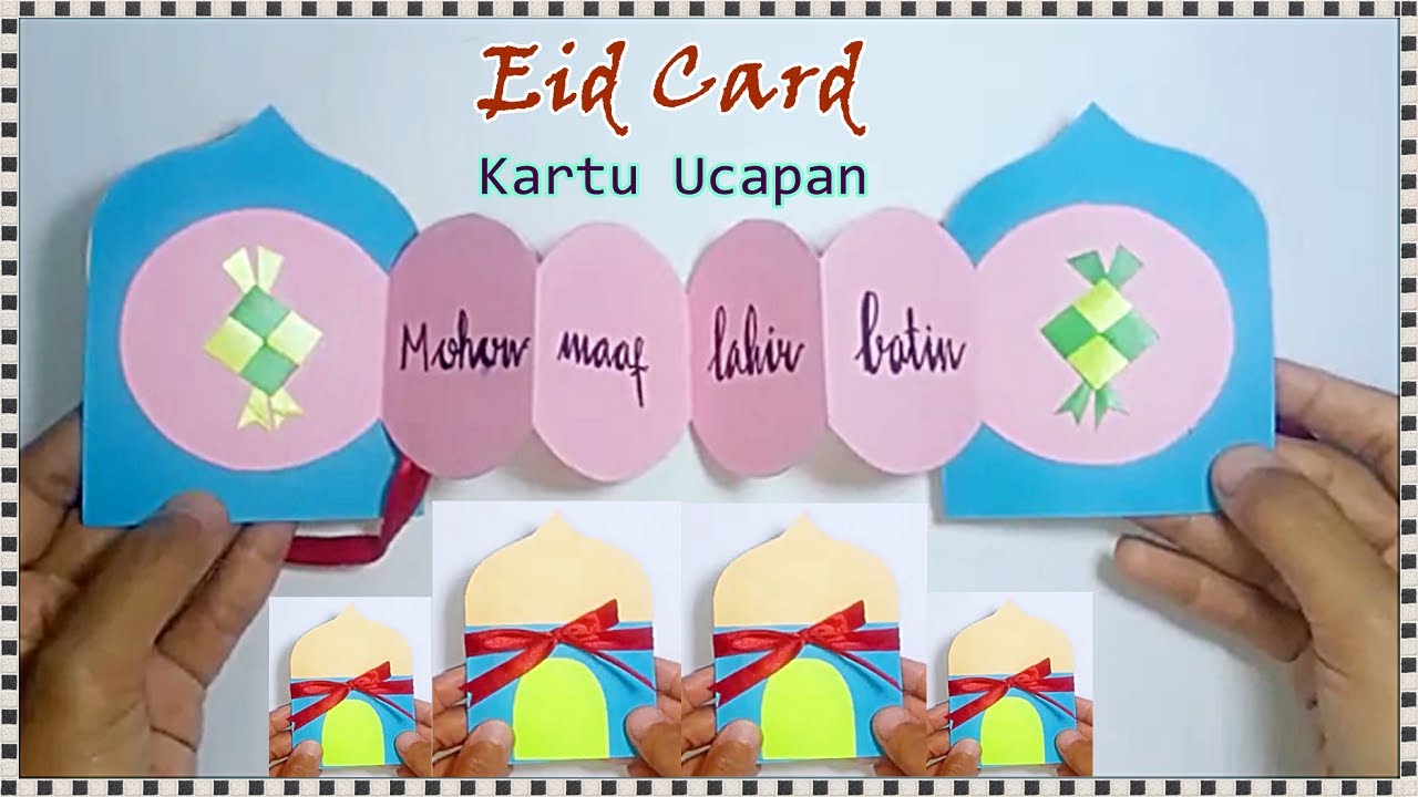 Detail Gambar Kartu Lebaran Anak Nomer 4