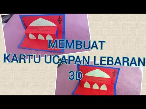 Detail Gambar Kartu Lebaran Anak Tk Nomer 12