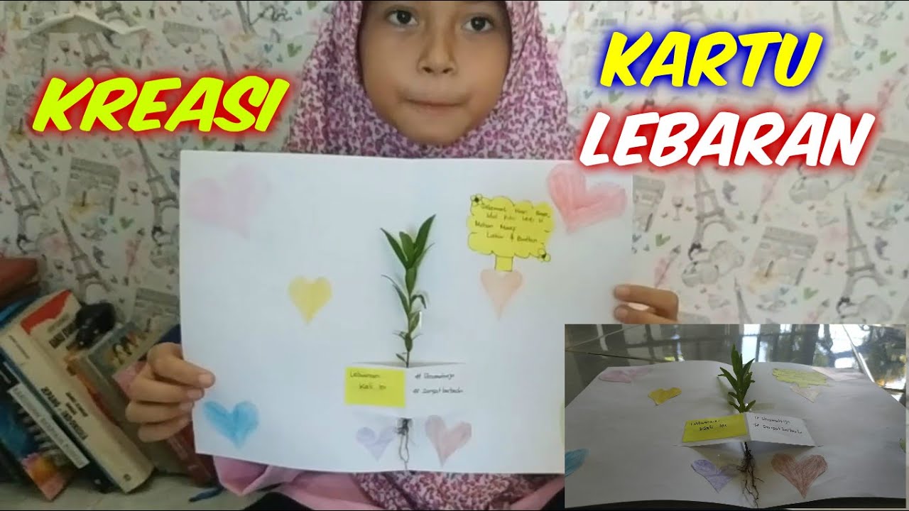 Detail Gambar Kartu Lebaran Anak Tk Nomer 15