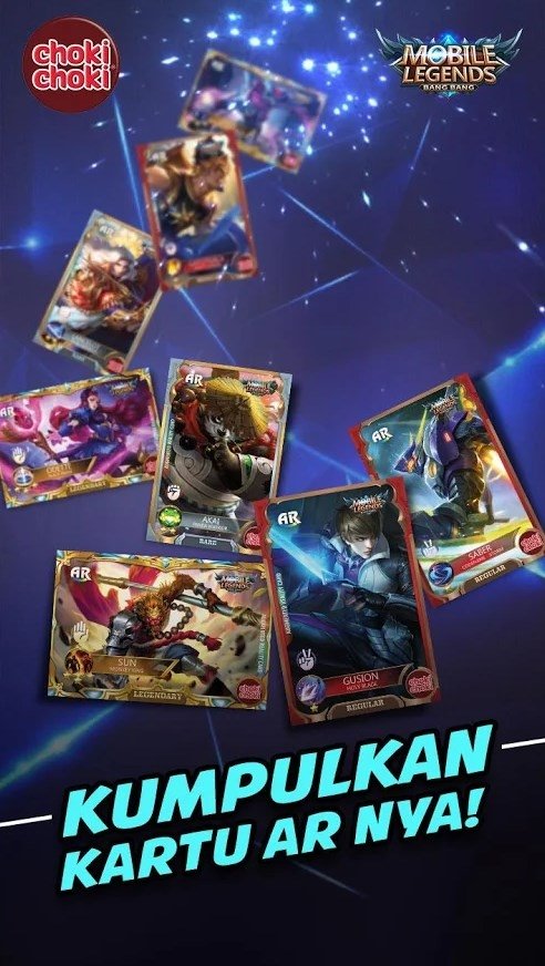 Detail Gambar Kartu Mobile Legends Choki Choki Nomer 17