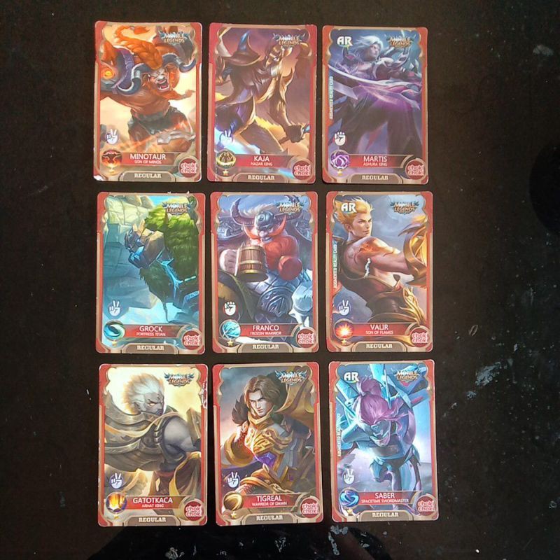 Detail Gambar Kartu Mobile Legends Choki Choki Nomer 30