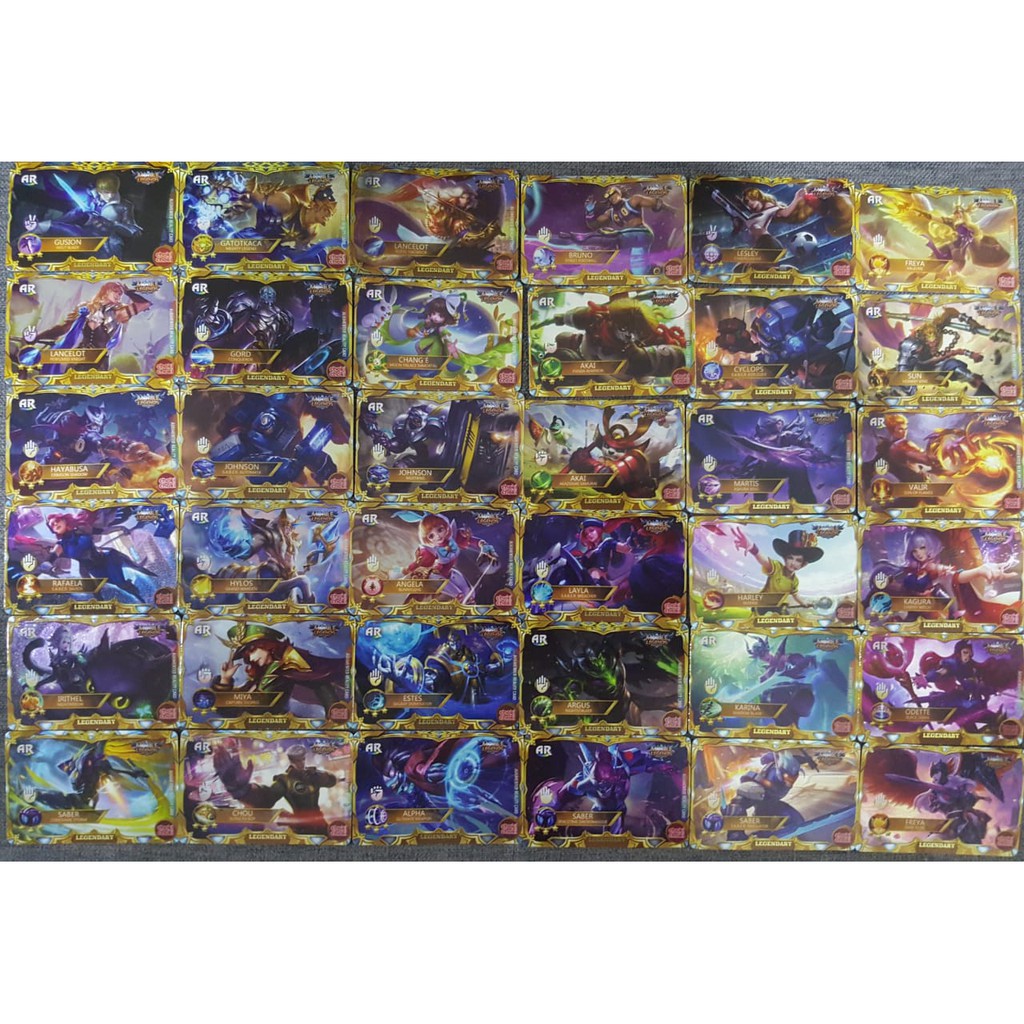 Detail Gambar Kartu Mobile Legends Choki Choki Nomer 37