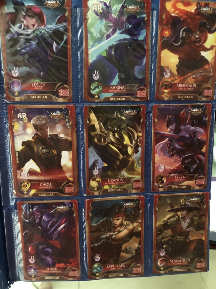 Detail Gambar Kartu Mobile Legends Choki Choki Nomer 46