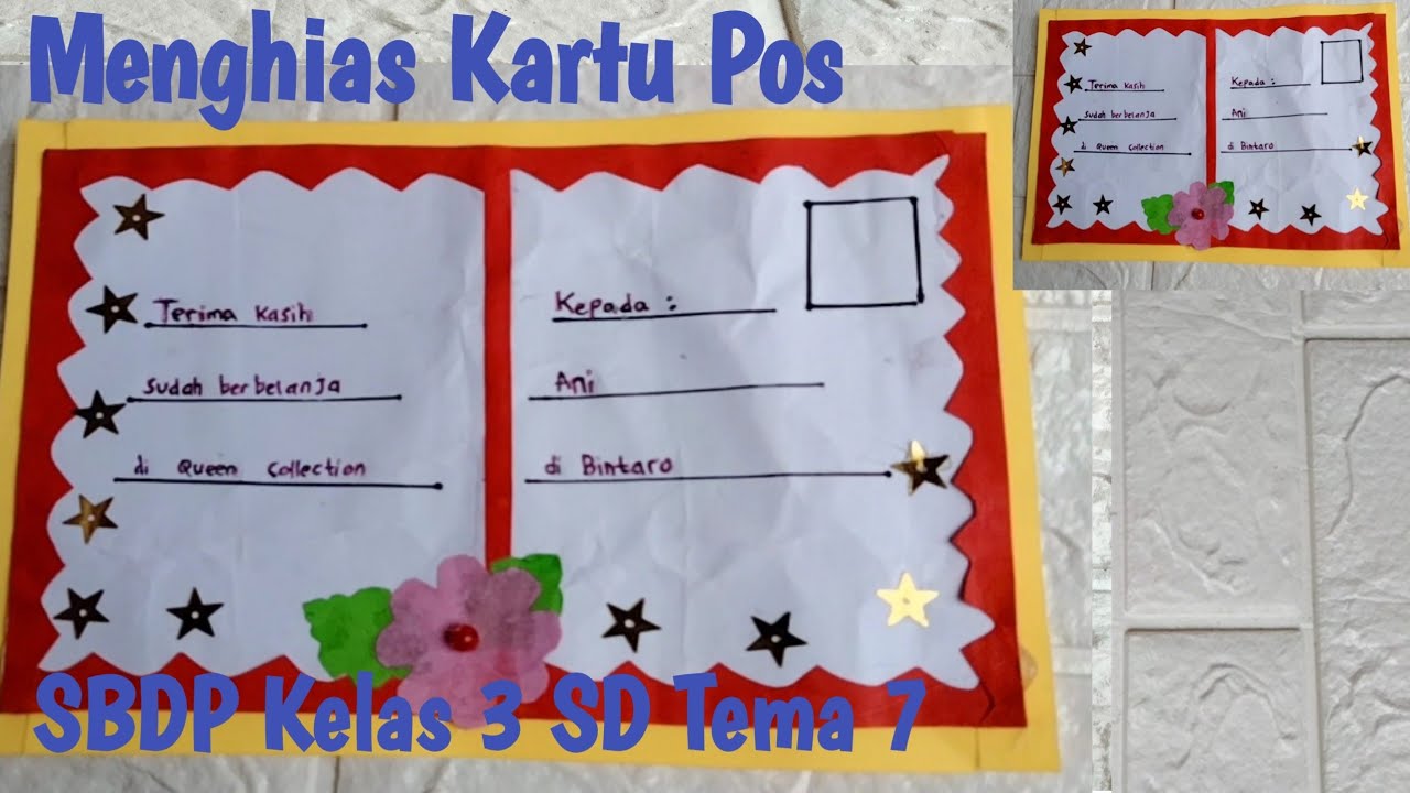 Detail Gambar Kartu Pos Nomer 31