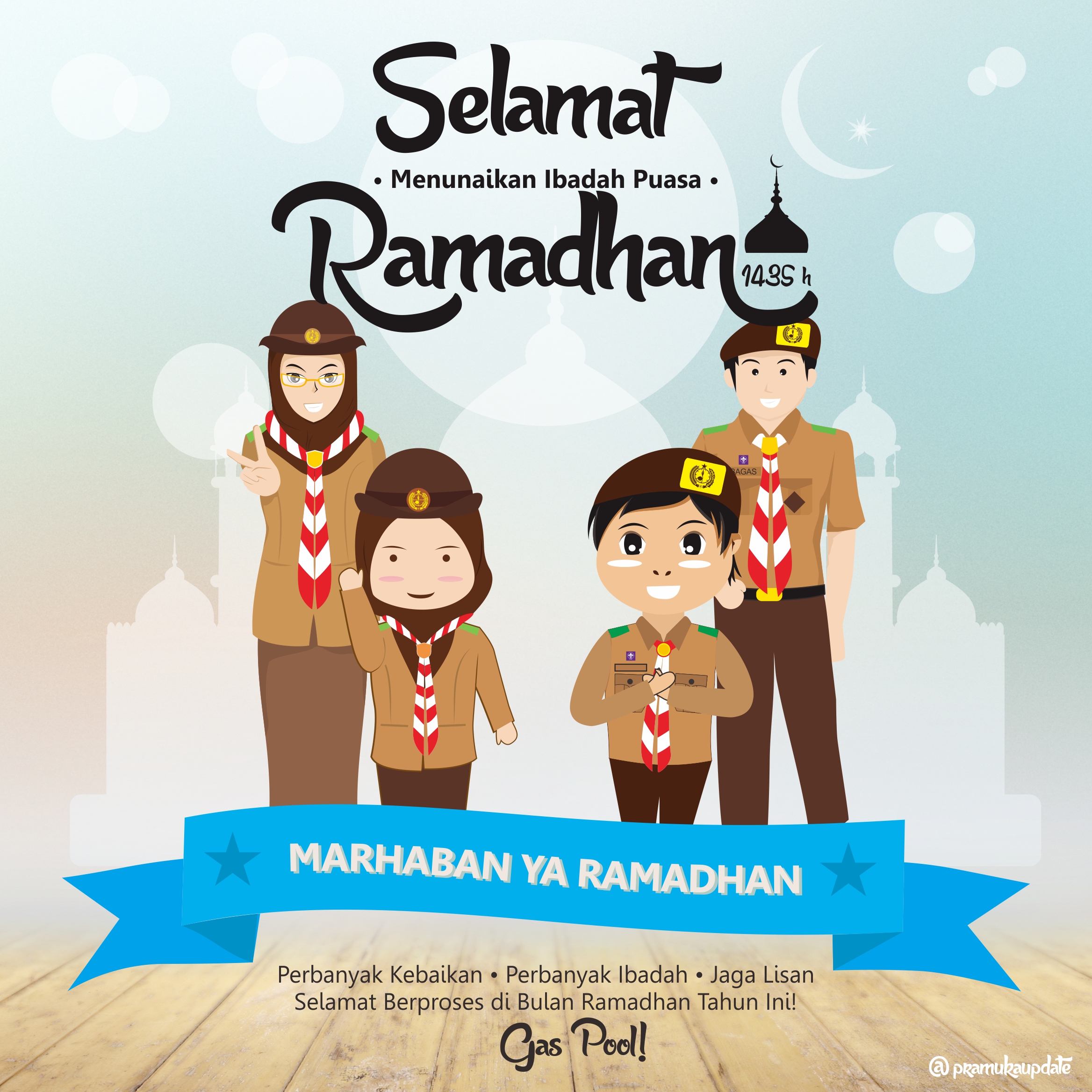 Detail Gambar Kartu Ucapan Ramadhan Nomer 18