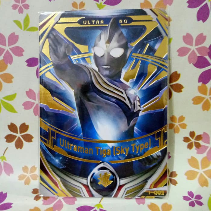 Detail Gambar Kartu Ultraman Tiga Nomer 39