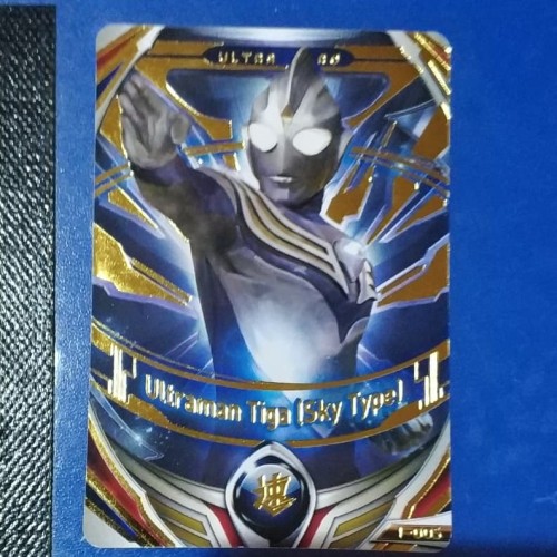 Detail Gambar Kartu Ultraman Tiga Nomer 40