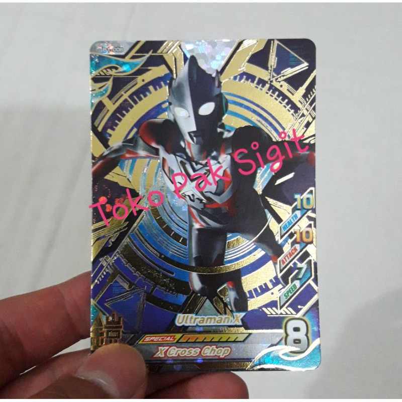 Detail Gambar Kartu Ultraman X Nomer 17