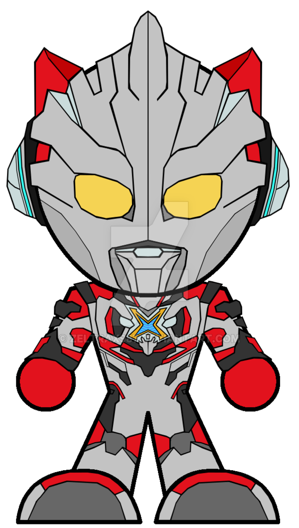 Detail Gambar Kartu Ultraman X Nomer 28