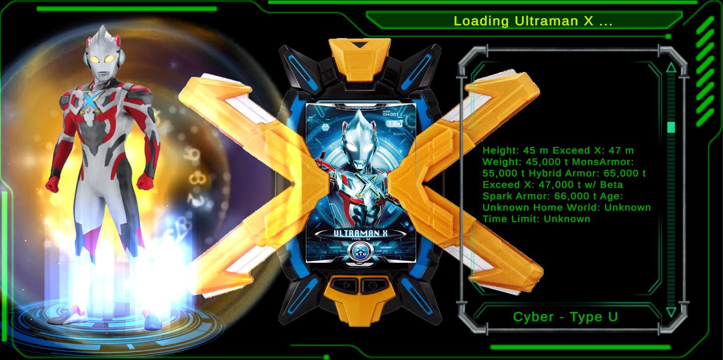 Detail Gambar Kartu Ultraman X Nomer 31