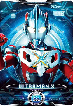 Detail Gambar Kartu Ultraman X Nomer 8