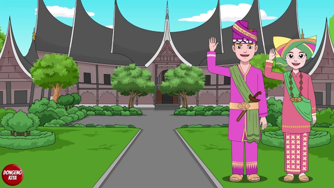 Gambar Kartun Adat Riau 57+ Koleksi Gambar