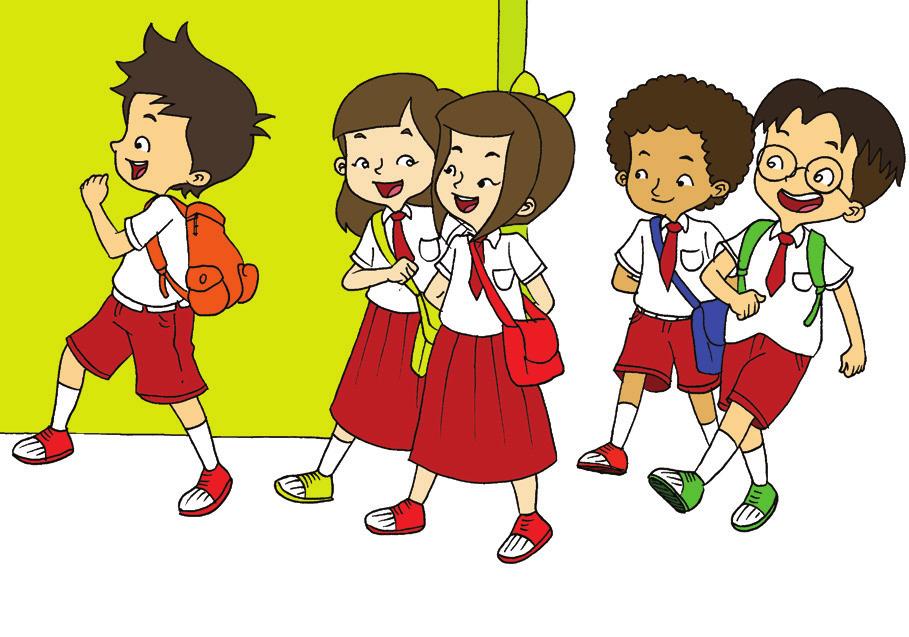 Detail Gambar Kartun Anak Bermain Di Halaman Sekolah Nomer 17