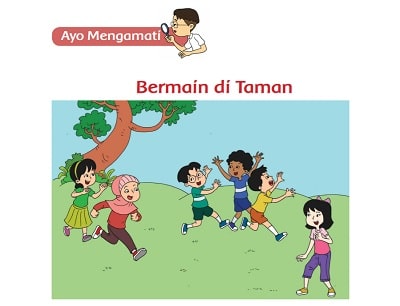 Detail Gambar Kartun Anak Bermain Di Halaman Sekolah Nomer 41