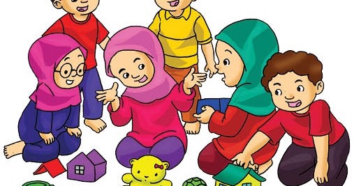 Detail Gambar Kartun Anak Bermain Gambar Kartun Anak Belajar Sambil Bermain Nomer 15