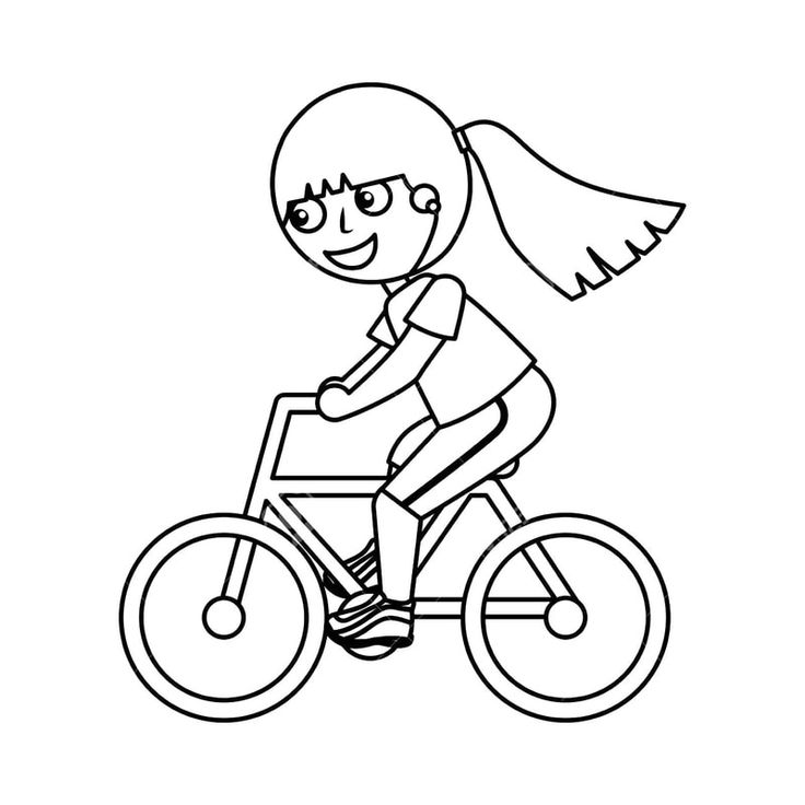 Detail Gambar Kartun Anak Bermain Sepeda Nomer 29