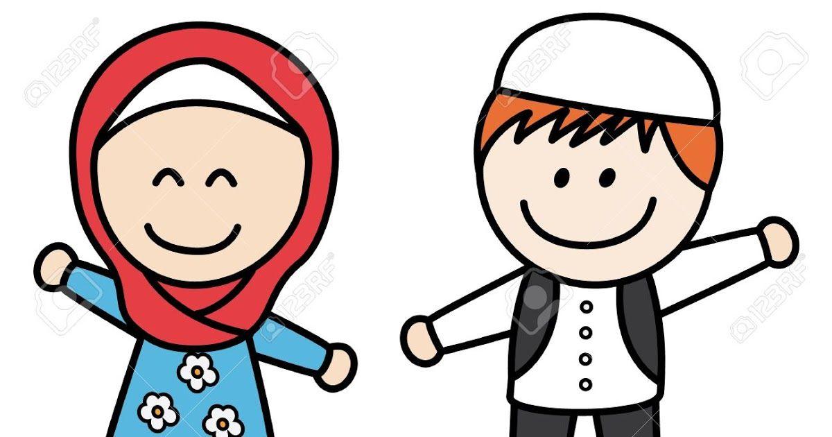 Detail Gambar Kartun Anak Laki Laki Muslim Nomer 24