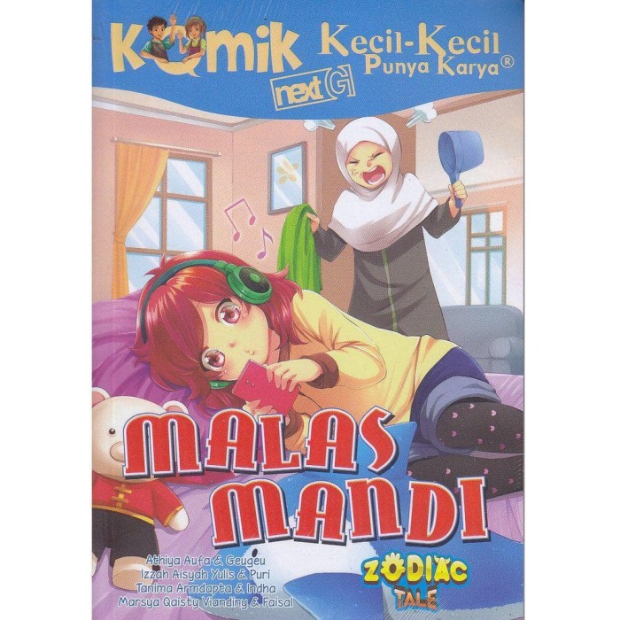 Detail Gambar Kartun Anak Malas Mandi Nomer 8