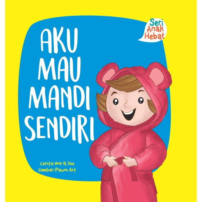 Detail Gambar Kartun Anak Mandi Mandiri Versi Tk Nomer 15