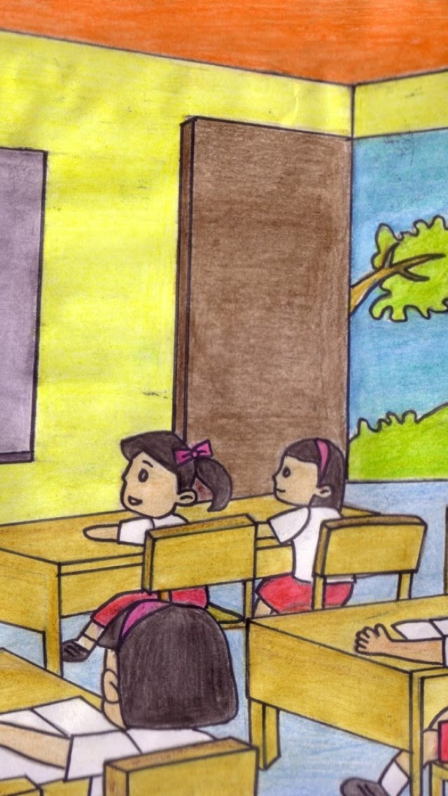 Detail Gambar Kartun Anak Membereskan Ruang Kelas Nomer 4