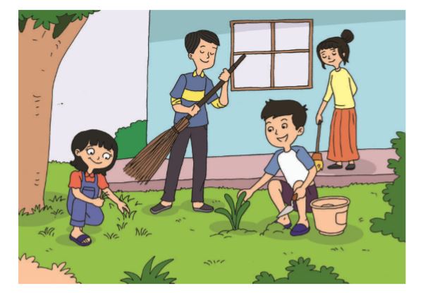 Detail Gambar Kartun Anak Membereskan Ruang Kelas Nomer 44