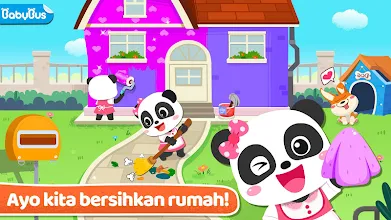 Detail Gambar Kartun Anak Membersihkan Rumah Nomer 51