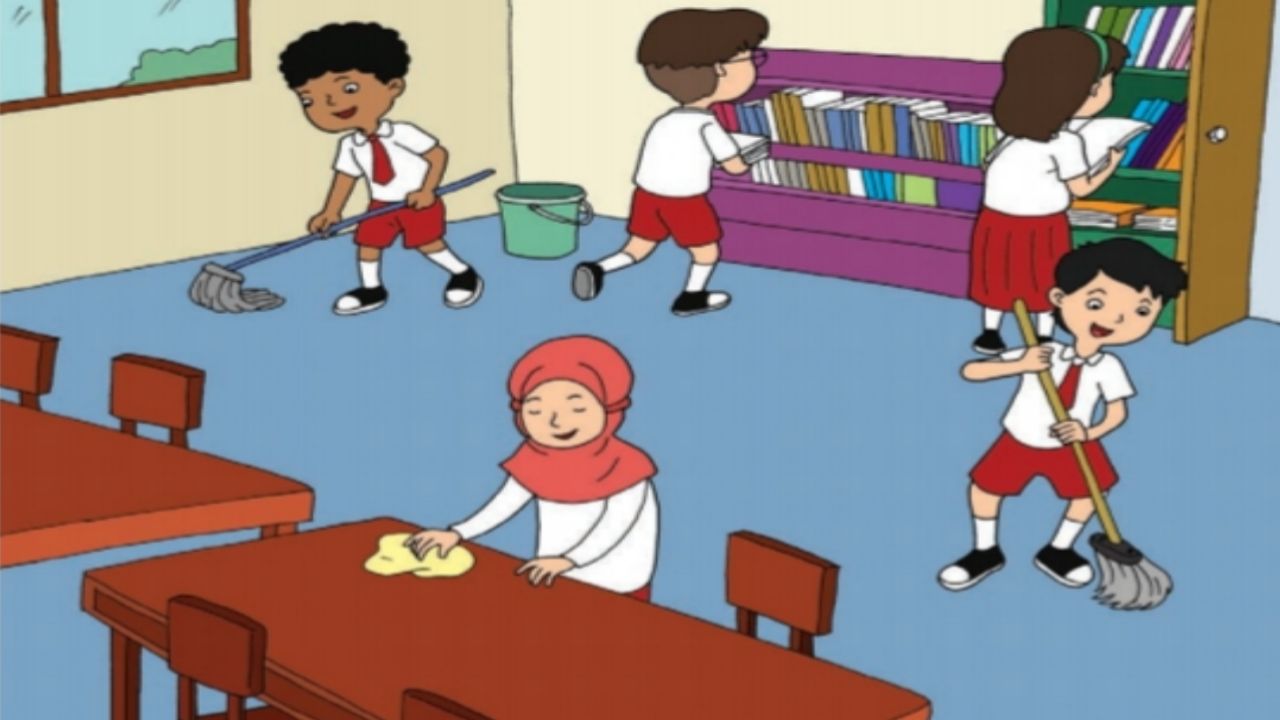 Detail Gambar Kartun Anak Membuang Sampah Sembarangan Nomer 17