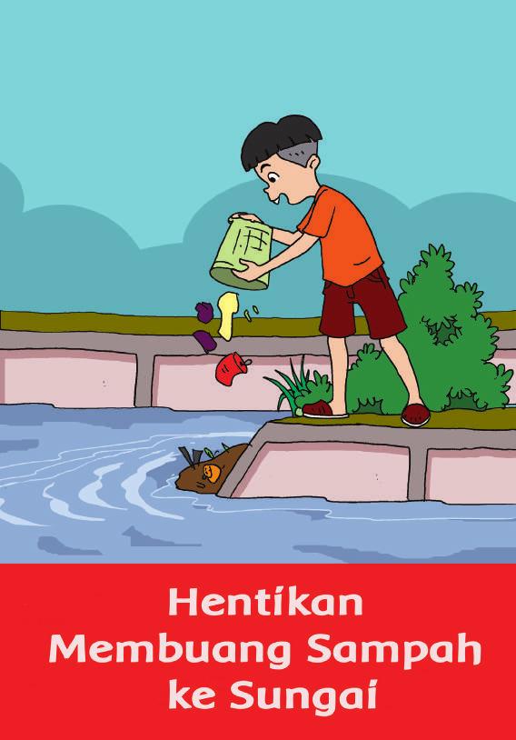 Detail Gambar Kartun Anak Membuang Sampah Sembarangan Nomer 45