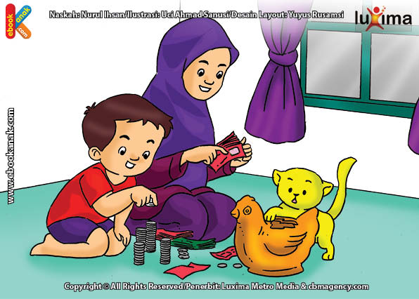 Detail Gambar Kartun Anak Menabung Nomer 19