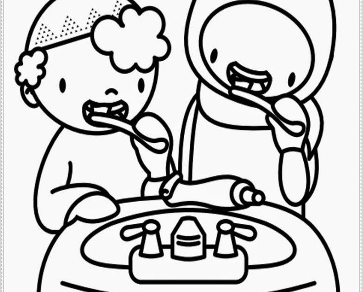 Detail Gambar Kartun Anak Menyikat Gigi Nomer 53