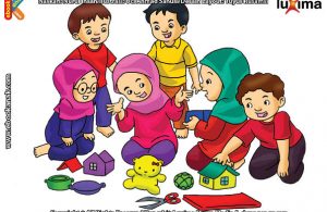 Detail Gambar Kartun Anak Muslim Belajar Nomer 54