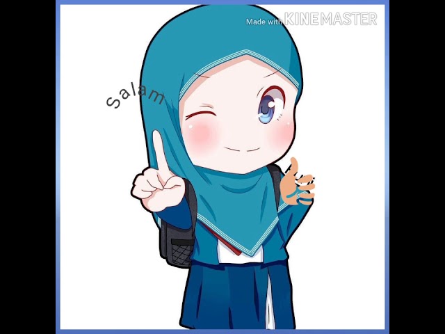 Detail Gambar Kartun Anak Muslim Bertanya Nomer 23