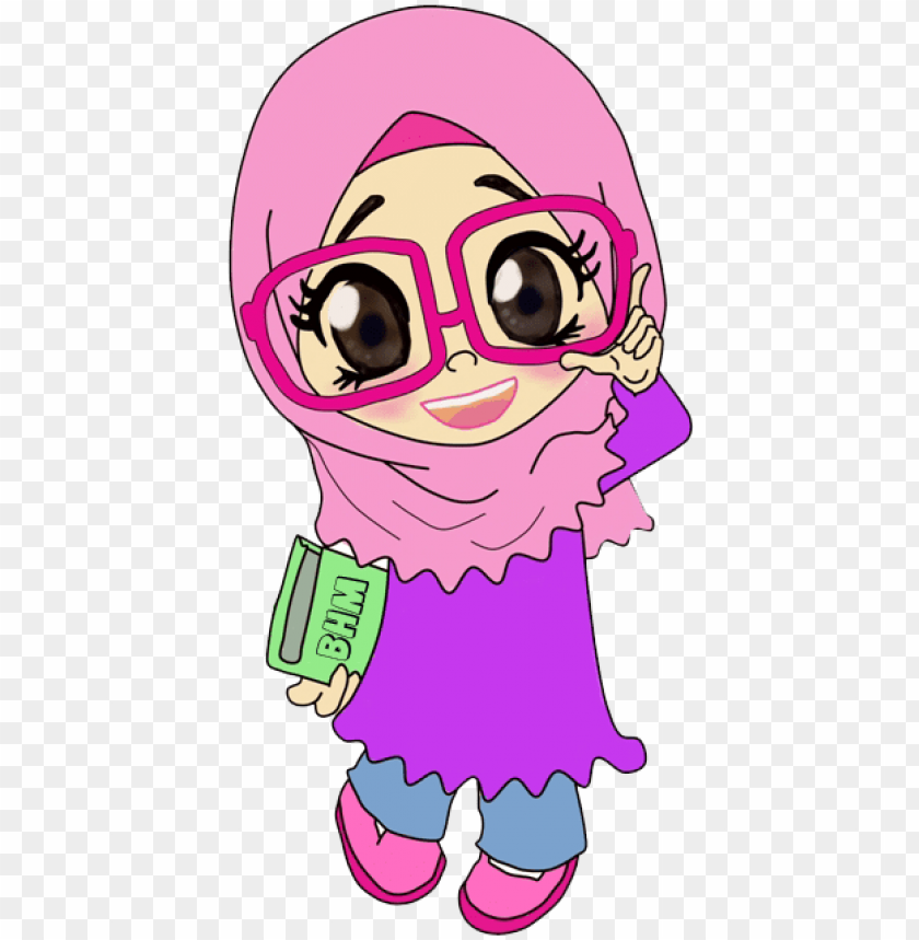 Detail Gambar Kartun Anak Muslim Dan Muslimah Nomer 38