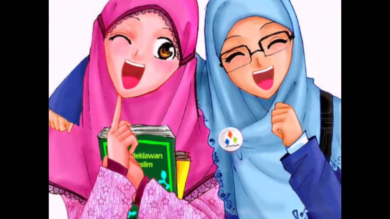 Detail Gambar Kartun Anak Muslim Lucu Nomer 29