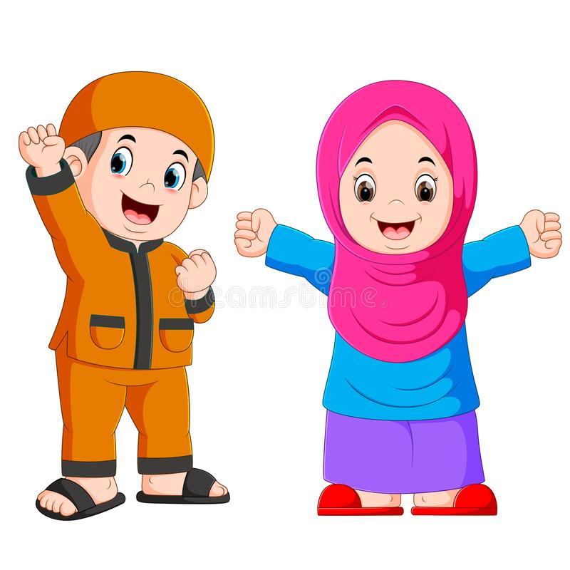 Detail Gambar Kartun Anak Muslim Mengaji Nomer 20