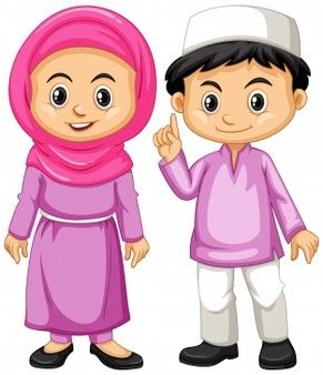 Detail Gambar Kartun Anak Muslim Perempuan Nomer 22