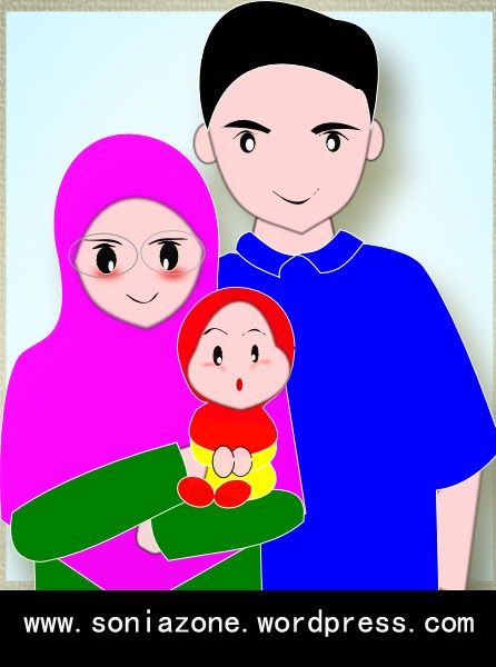 Detail Gambar Kartun Anak Muslim Perempuan Nomer 37