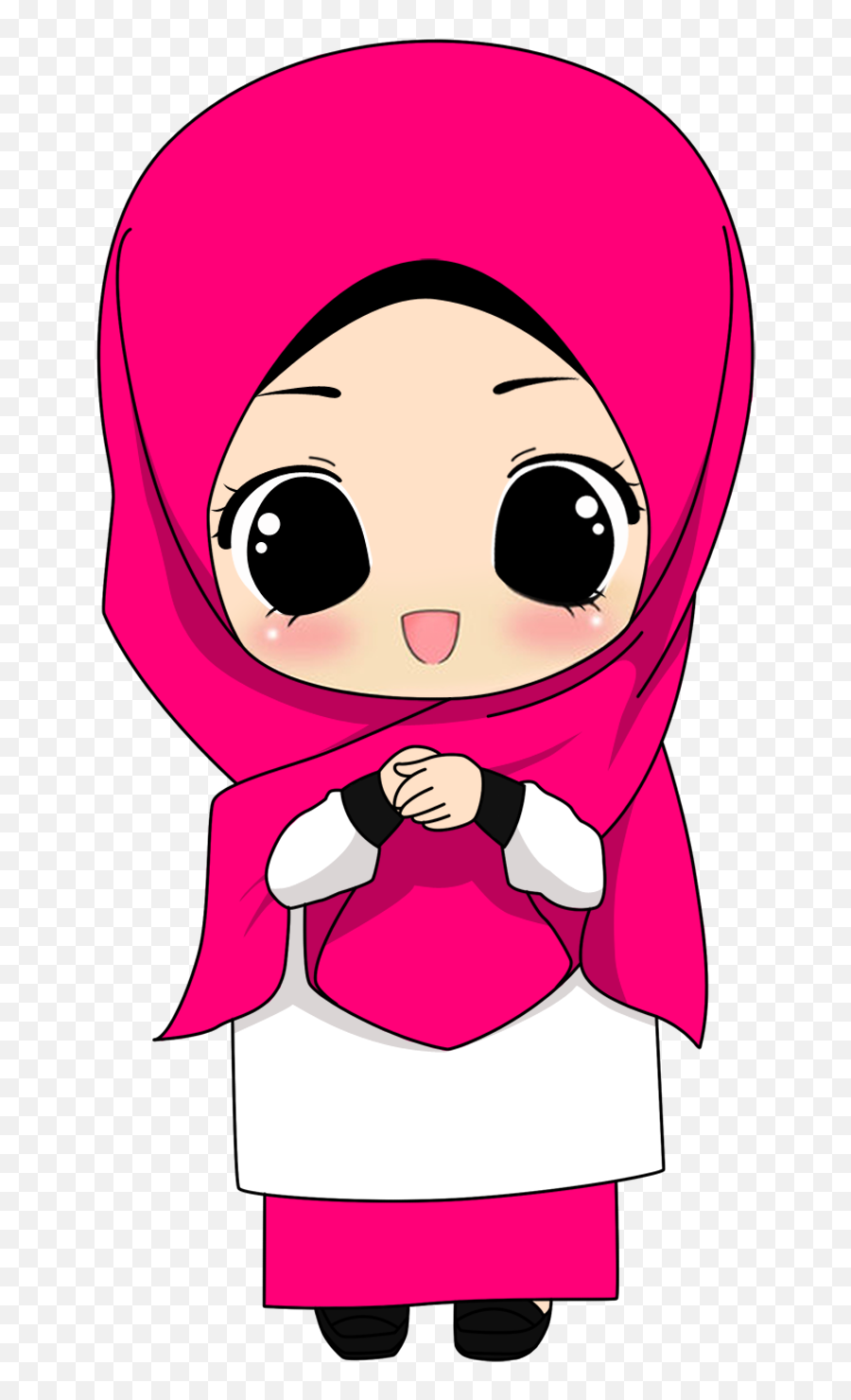 Detail Gambar Kartun Anak Muslim Perempuan Nomer 6