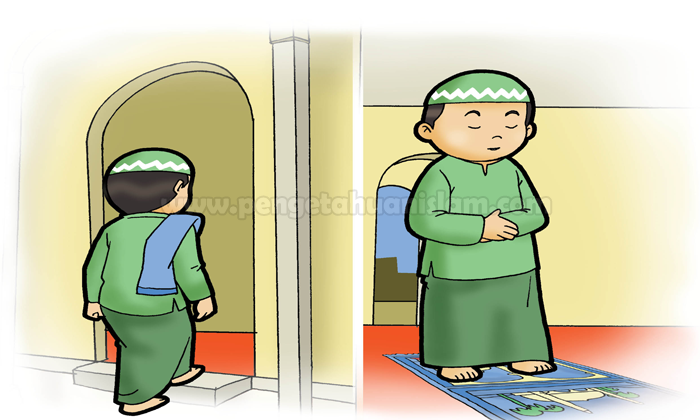 Detail Gambar Kartun Anak Muslim Pergi Ke Masjid Nomer 44