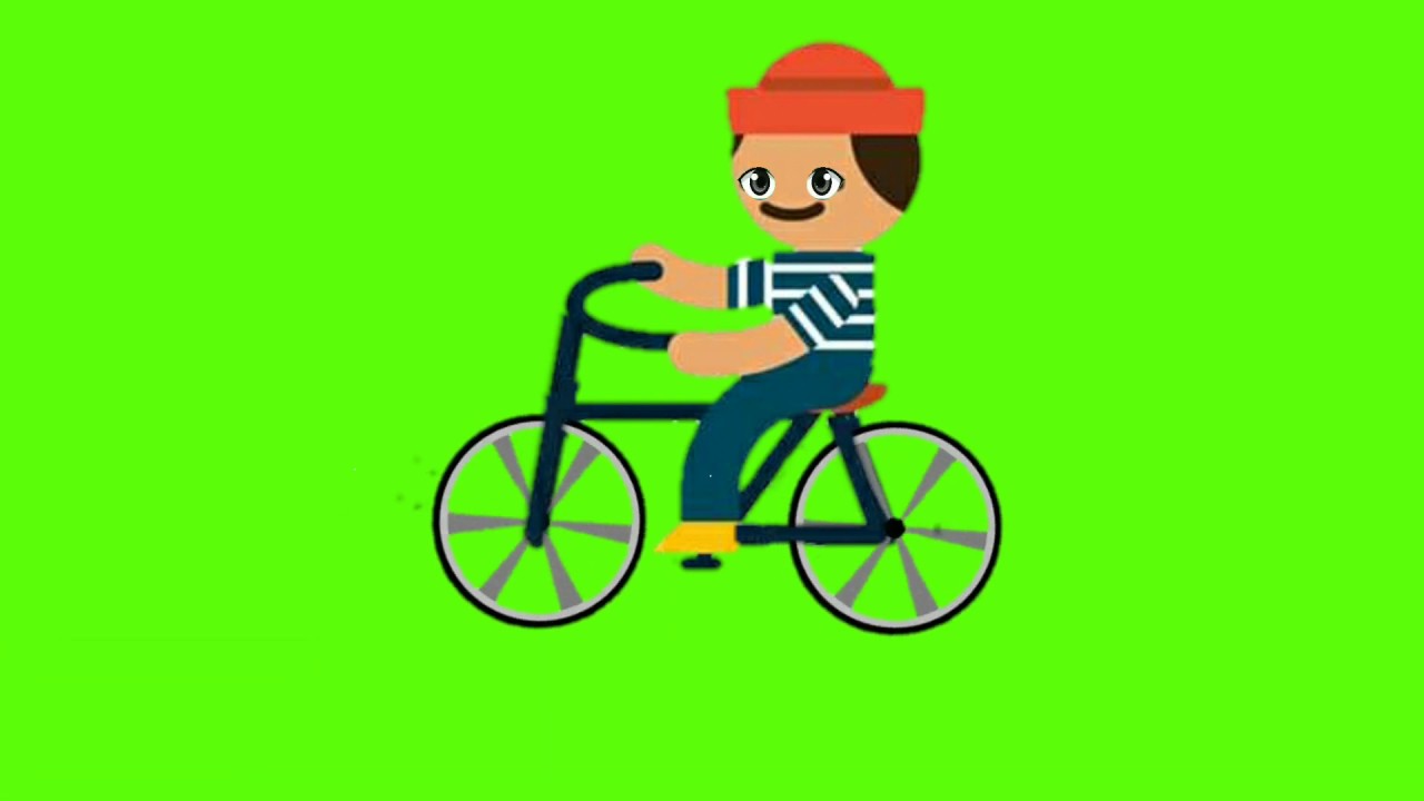 Detail Gambar Kartun Anak Naik Sepeda Nomer 16
