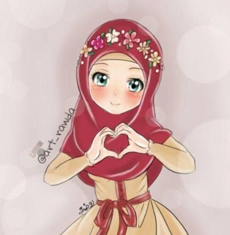 Detail Gambar Kartun Anak Pakai Peci Dan Jilbab Nomer 12