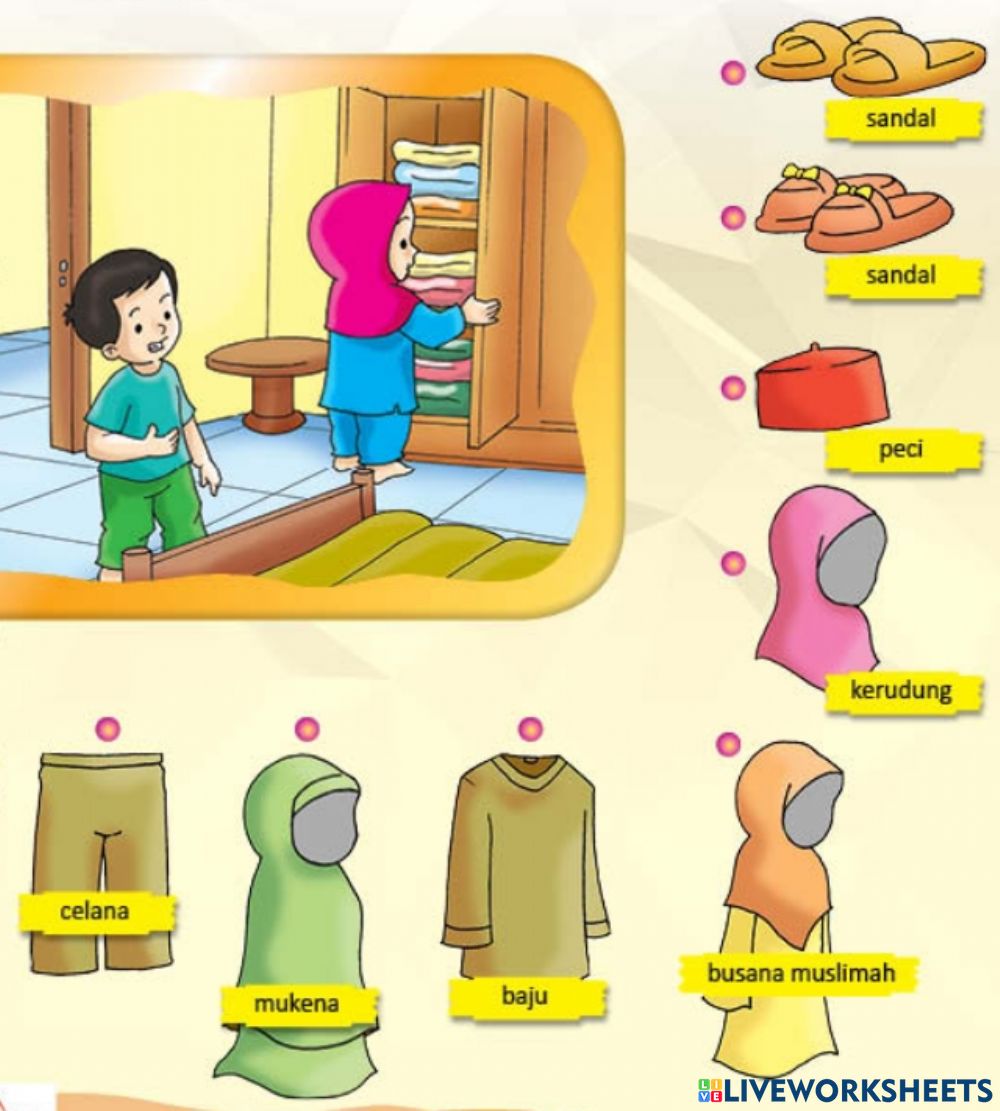 Detail Gambar Kartun Anak Pakai Peci Dan Jilbab Nomer 36